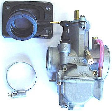 carburateur-kit 24mm vlakschuif model Keihin RS